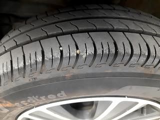 Used 2021 Maruti Suzuki S-Presso VXI+ Petrol Manual tyres LEFT FRONT TYRE TREAD VIEW