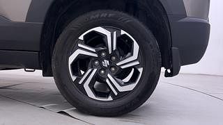 Used 2023 Maruti Suzuki Brezza ZXI Plus AT Petrol Automatic tyres LEFT REAR TYRE RIM VIEW