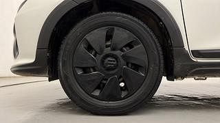 Used 2019 Maruti Suzuki Celerio X [2017-2021] VXi (O) AMT Petrol Automatic tyres LEFT FRONT TYRE RIM VIEW