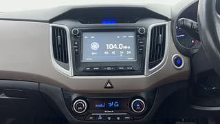 Used 2017 Hyundai Creta [2015-2018] 1.6 SX Plus Auto Petrol Petrol Automatic interior MUSIC SYSTEM & AC CONTROL VIEW