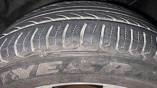 Used 2016 Skoda Octavia [2013-2017] Ambition 1.4 TSI Petrol Manual tyres LEFT FRONT TYRE TREAD VIEW