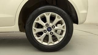 Used 2012 Ford Figo [2010-2015] Duratec Petrol EXI 1.2 Petrol Manual tyres LEFT REAR TYRE RIM VIEW