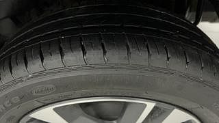 Used 2021 Tata Tigor Revotron XZA plus AMT Petrol Automatic tyres LEFT REAR TYRE TREAD VIEW