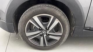 Used 2021 Tata Tiago NRG XZ AMT Petrol Automatic tyres LEFT FRONT TYRE RIM VIEW