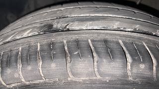 Used 2020 Hyundai Grand i10 Nios Asta 1.2 Kappa VTVT Petrol Manual tyres LEFT FRONT TYRE TREAD VIEW