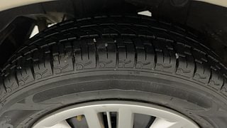 Used 2011 Hyundai Santro Xing [2007-2014] GLS Petrol Manual tyres RIGHT REAR TYRE TREAD VIEW