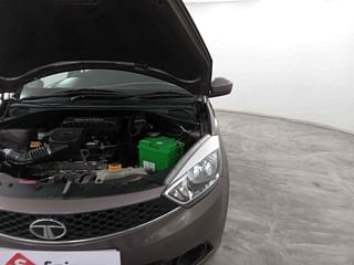 Used 2017 Tata Tiago [2016-2020] Revotron XT Petrol Manual engine ENGINE LEFT SIDE HINGE & APRON VIEW