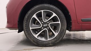 Used 2017 Hyundai Grand i10 [2017-2020] Asta 1.2 Kappa VTVT Petrol Manual tyres LEFT FRONT TYRE RIM VIEW