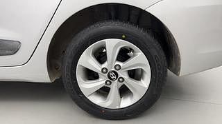 Used 2017 Hyundai Xcent [2017-2019] SX Petrol Petrol Manual tyres LEFT REAR TYRE RIM VIEW