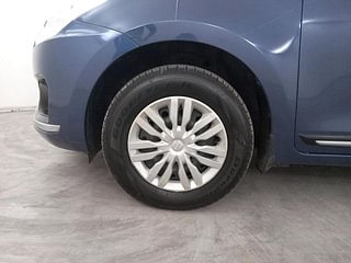 Used 2019 Maruti Suzuki Dzire [2017-2020] VXI AMT Petrol Automatic tyres LEFT FRONT TYRE RIM VIEW