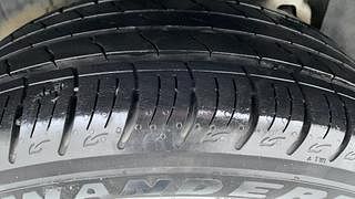 Used 2021 Mahindra XUV 300 W8 Petrol Petrol Manual tyres RIGHT REAR TYRE TREAD VIEW