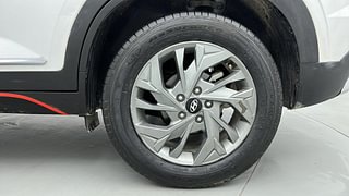 Used 2021 Hyundai Creta SX OPT Turbo DCT Petrol Petrol Automatic tyres LEFT REAR TYRE RIM VIEW