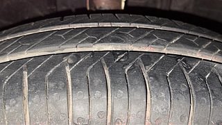 Used 2017 Datsun Redi-GO [2015-2019] T (O) Petrol Manual tyres RIGHT FRONT TYRE TREAD VIEW