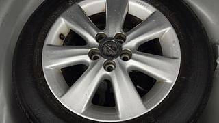 Used 2012 Toyota Corolla Altis [2011-2014] G AT Petrol Petrol Automatic tyres SPARE TYRE VIEW