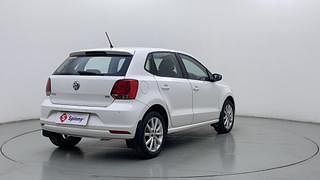 Used 2018 Volkswagen Polo [2017-2020] Highline Plus 1.5 (D) Diesel Manual exterior RIGHT REAR CORNER VIEW
