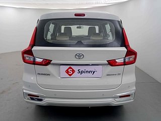 Used 2023 Toyota Rumion S 1.5l Petrol AT Petrol Automatic exterior BACK VIEW