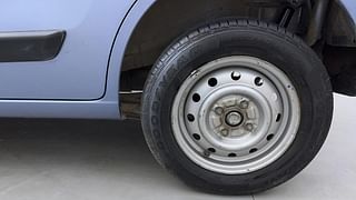 Used 2010 Maruti Suzuki Wagon R 1.0 [2010-2019] LXi Petrol Manual tyres LEFT REAR TYRE RIM VIEW