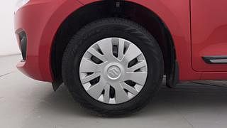 Used 2022 Maruti Suzuki Swift VXI AMT Petrol Automatic tyres LEFT FRONT TYRE RIM VIEW