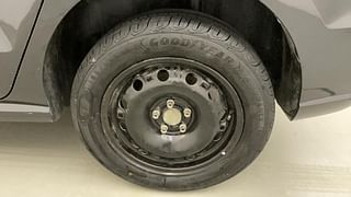 Used 2019 Volkswagen Ameo [2016-2020] 1.0 Comfortline Petrol Petrol Manual tyres LEFT REAR TYRE RIM VIEW