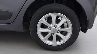 Used 2015 Hyundai Grand i10 [2013-2017] Asta AT 1.2 Kappa VTVT Petrol Automatic tyres LEFT REAR TYRE RIM VIEW