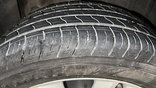 Used 2021 Mahindra XUV 300 W8 Petrol Petrol Manual tyres LEFT REAR TYRE TREAD VIEW