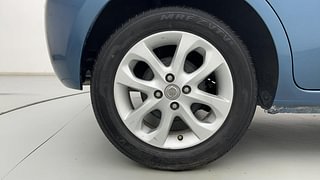 Used 2018 Nissan Micra [2013-2020] XV CVT Petrol Automatic tyres RIGHT REAR TYRE RIM VIEW