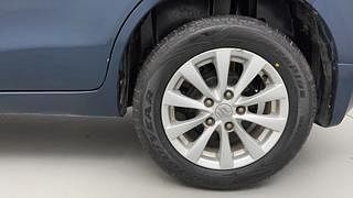 Used 2014 Maruti Suzuki Ertiga [2012-2015] Vxi Petrol Manual tyres LEFT REAR TYRE RIM VIEW