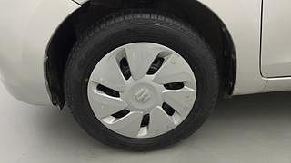 Used 2016 Maruti Suzuki Celerio VXI AMT Petrol Automatic tyres LEFT FRONT TYRE RIM VIEW