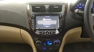Used 2017 Hyundai Fluidic Verna 4S [2015-2018] 1.6 VTVT SX AT Petrol Automatic interior MUSIC SYSTEM & AC CONTROL VIEW