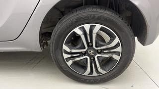Used 2019 Tata Tiago [2016-2020] Revotorq XZ Diesel Manual tyres LEFT REAR TYRE RIM VIEW