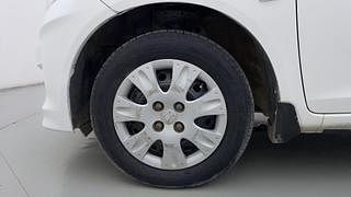 Used 2015 Honda Amaze [2013-2016] 1.2 S i-VTEC Petrol Manual tyres LEFT FRONT TYRE RIM VIEW
