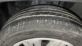 Used 2021 Renault Kiger RXL AMT Petrol Automatic tyres LEFT FRONT TYRE TREAD VIEW