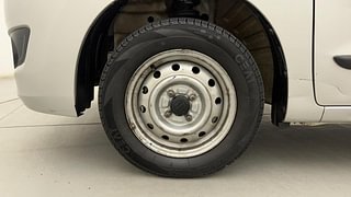 Used 2013 Maruti Suzuki Wagon R 1.0 [2010-2019] LXi Petrol Manual tyres LEFT FRONT TYRE RIM VIEW