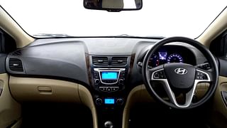 Used 2014 Hyundai Verna [2011-2015] Fluidic 1.6 CRDi SX Diesel Manual interior DASHBOARD VIEW