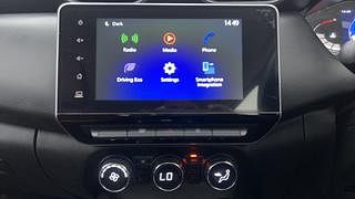 Used 2022 Nissan Magnite XV Premium Turbo CVT Petrol Automatic interior MUSIC SYSTEM & AC CONTROL VIEW