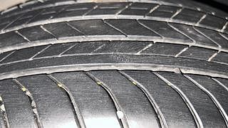 Used 2022 Volkswagen Taigun Topline 1.0 TSI MT Petrol Manual tyres LEFT REAR TYRE TREAD VIEW
