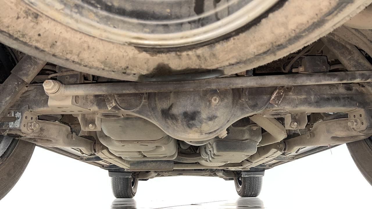 Used 2022 mahindra Scorpio Classic S 11 MT 7S Diesel Manual extra REAR UNDERBODY VIEW (TAKEN FROM REAR)