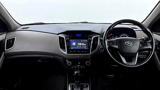 Used 2017 Hyundai Creta [2015-2018] 1.6 SX Plus Auto Diesel Automatic interior DASHBOARD VIEW