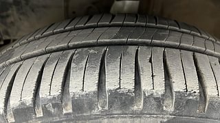 Used 2012 Toyota Etios Liva [2010-2017] GD Diesel Manual tyres LEFT FRONT TYRE TREAD VIEW