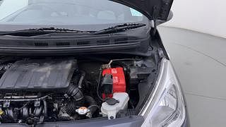 Used 2018 Hyundai Grand i10 [2017-2020] Magna 1.2 Kappa VTVT Petrol Manual engine ENGINE LEFT SIDE HINGE & APRON VIEW