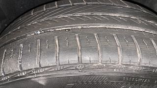Used 2013 Volkswagen Polo [2010-2014] Highline1.2L (P) Petrol Manual tyres LEFT REAR TYRE TREAD VIEW