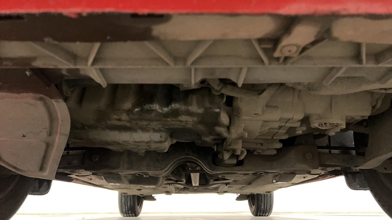 Used 2016 Volkswagen Polo [2014-2020] Comfortline 1.5 (D) Diesel Manual extra FRONT LEFT UNDERBODY VIEW