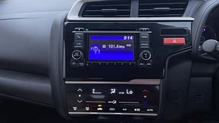 Used 2015 honda Jazz V CVT Petrol Automatic interior MUSIC SYSTEM & AC CONTROL VIEW