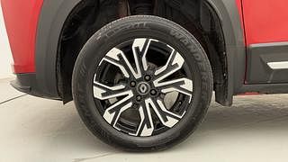 Used 2022 Renault Kiger RXT (O) AMT Dual Tone Petrol Automatic tyres LEFT FRONT TYRE RIM VIEW