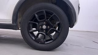Used 2019 Maruti Suzuki Ignis [2017-2020] Zeta AMT Petrol Petrol Automatic tyres LEFT REAR TYRE RIM VIEW