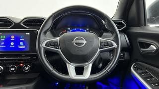 Used 2021 Nissan Magnite XV Premium Turbo CVT (O) Dual Tone Petrol Automatic interior STEERING VIEW