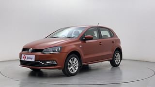 Used 2015 Volkswagen Polo [2015-2019] Highline1.2L (P) Petrol Manual exterior LEFT FRONT CORNER VIEW