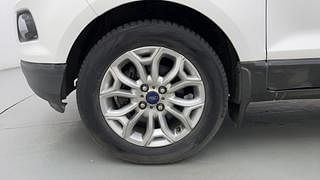 Used 2015 Ford EcoSport [2013-2015] Titanium 1.5L Ti-VCT AT Petrol Automatic tyres LEFT FRONT TYRE RIM VIEW