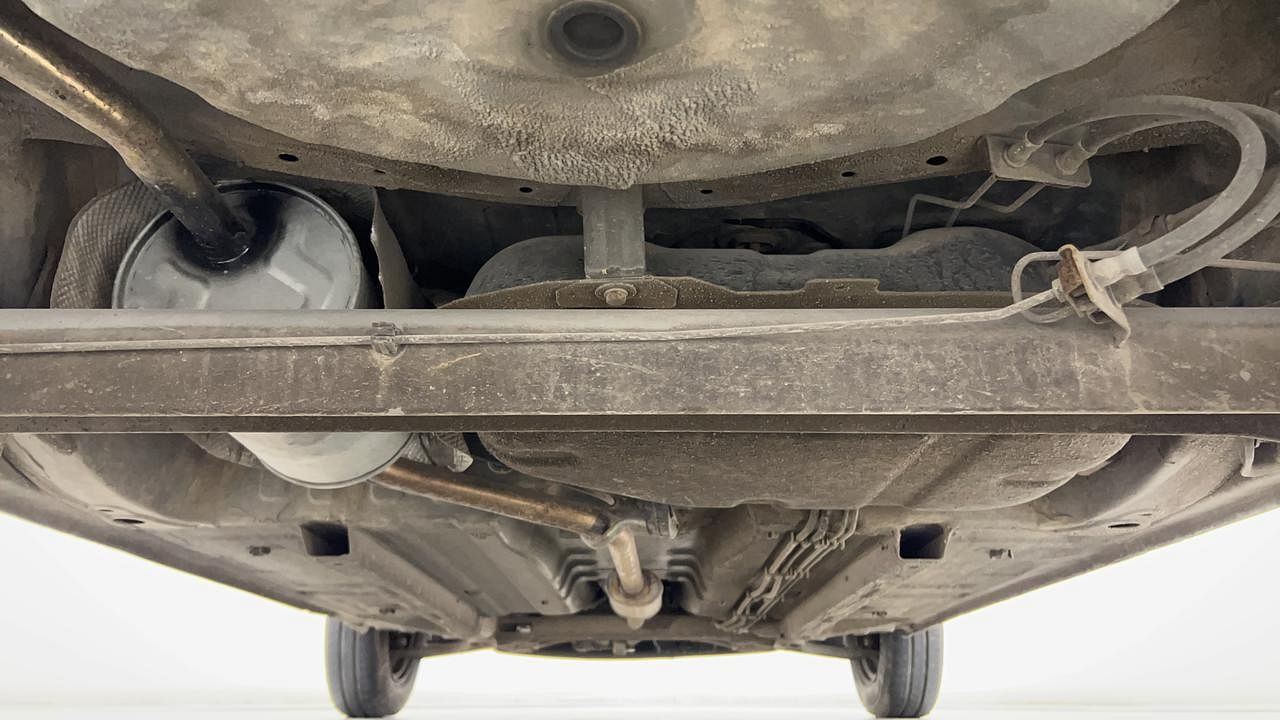 Used 2017 Datsun Redi-GO [2015-2019] S Petrol Manual extra REAR UNDERBODY VIEW (TAKEN FROM REAR)