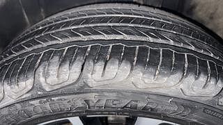 Used 2022 Skoda Slavia Style 1.0L TSI AT Petrol Automatic tyres LEFT REAR TYRE TREAD VIEW